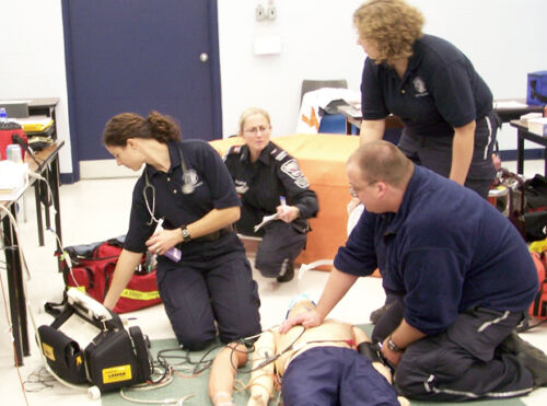 Paramedics In Class Training